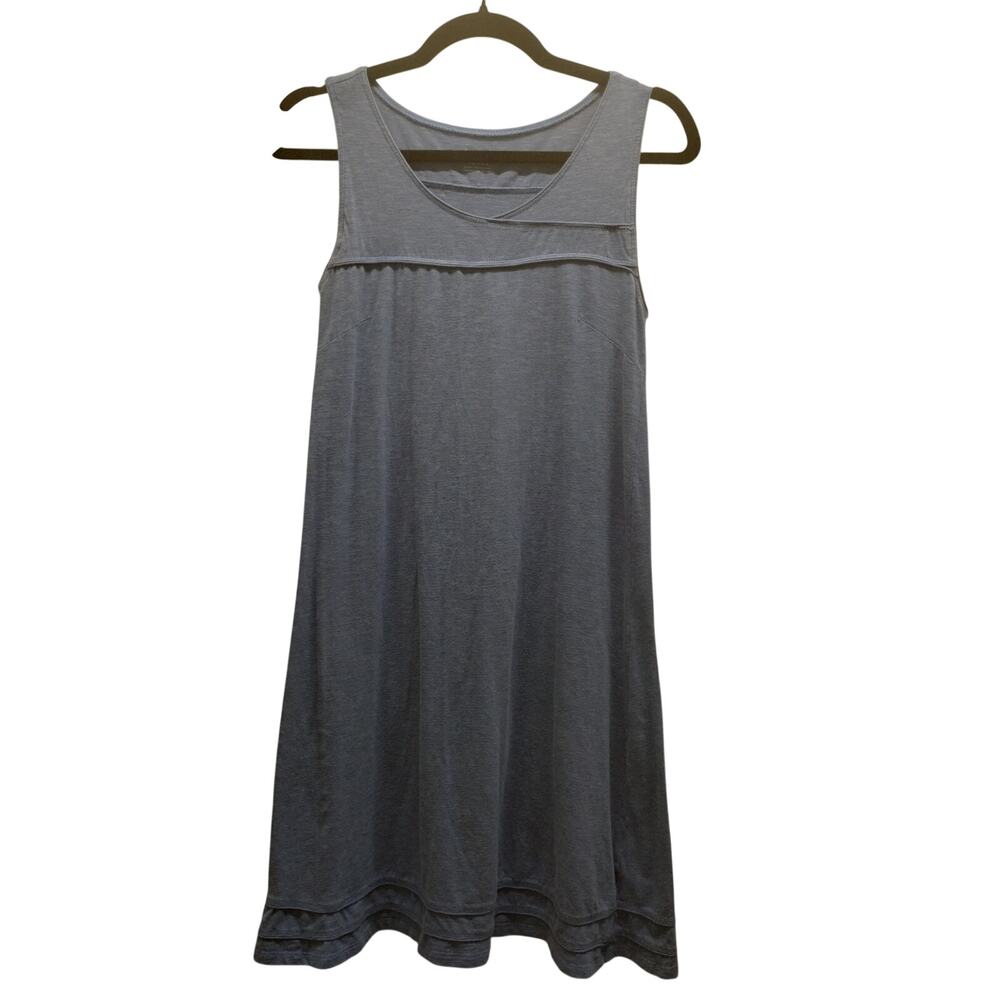 Horny Toad Women's Size Small OOLONG Blue Sleeveless Organic Blend Tank Dress